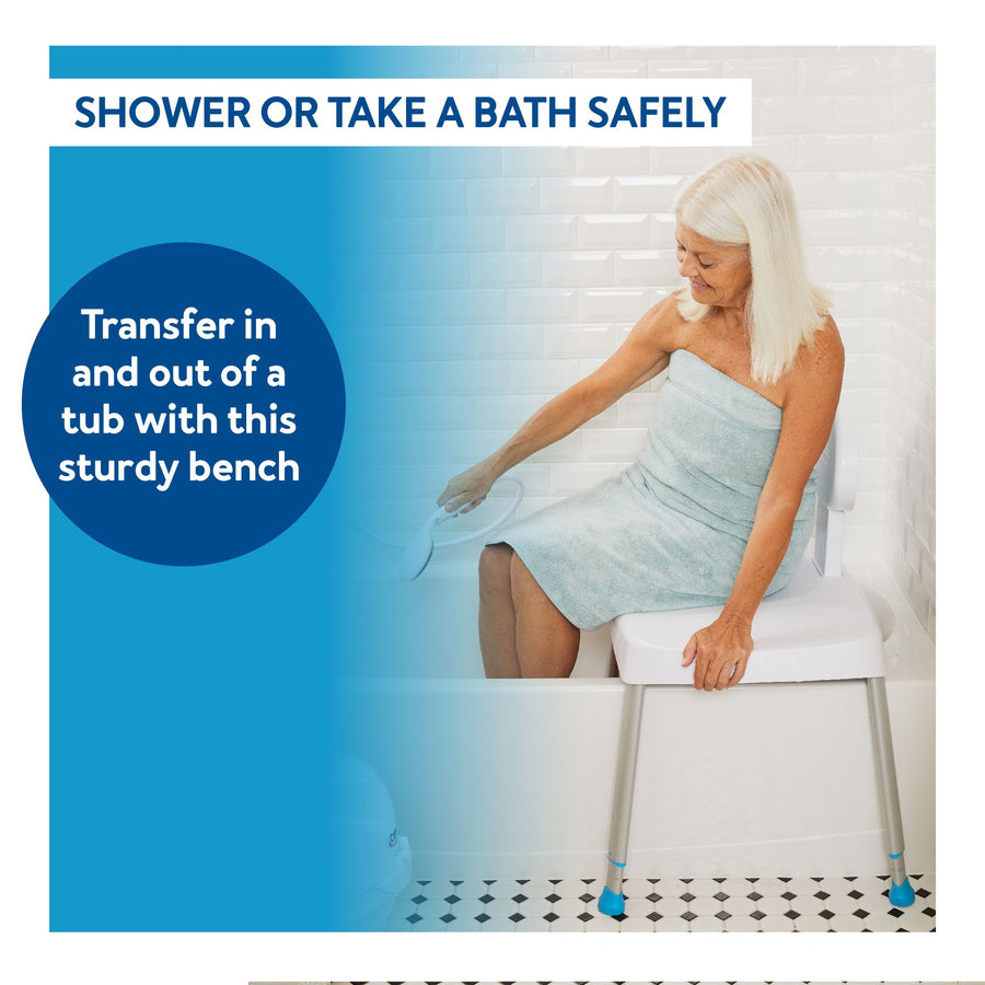 Carex Easy Transfer Bench