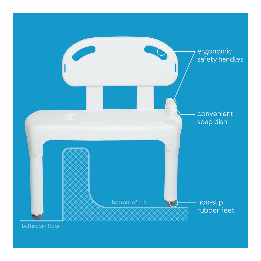 Carex Universal Transfer Bench