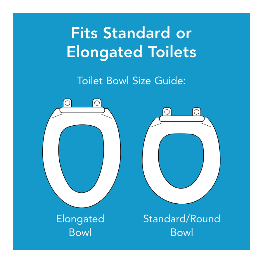 Carex Quick-Lock Raised Toilet Seat