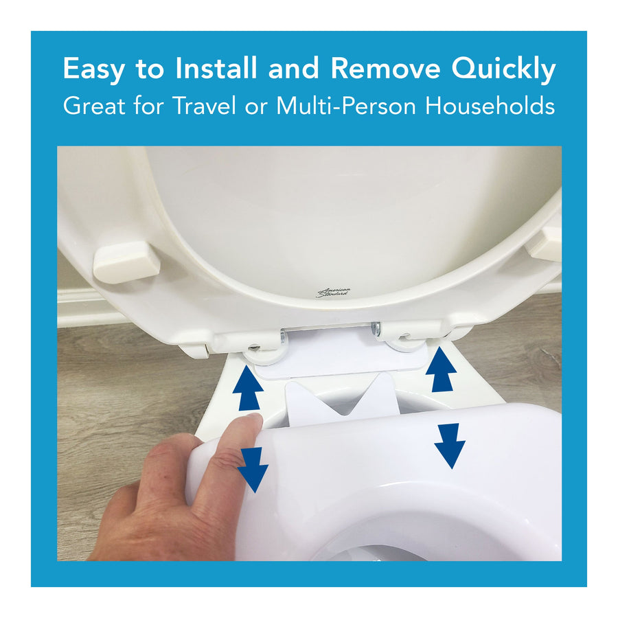 Carex Quick-Lock Raised Toilet Seat
