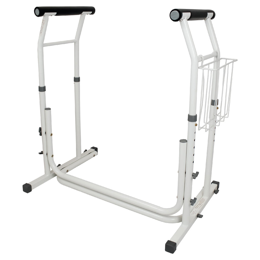 Carex Stand-Alone Adjustable Toilet Safety Frame