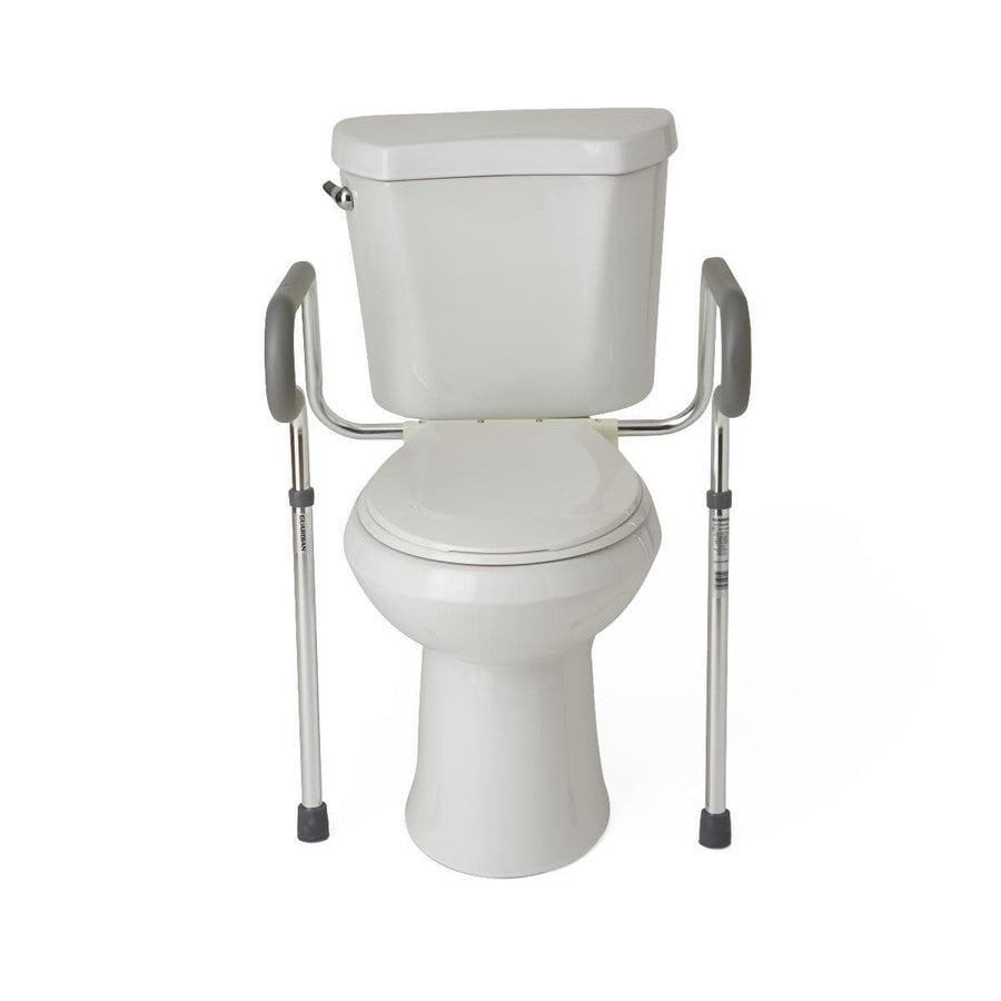 Medline Guardian Toilet Safety Frame - Fall Prevention Toilet Rails