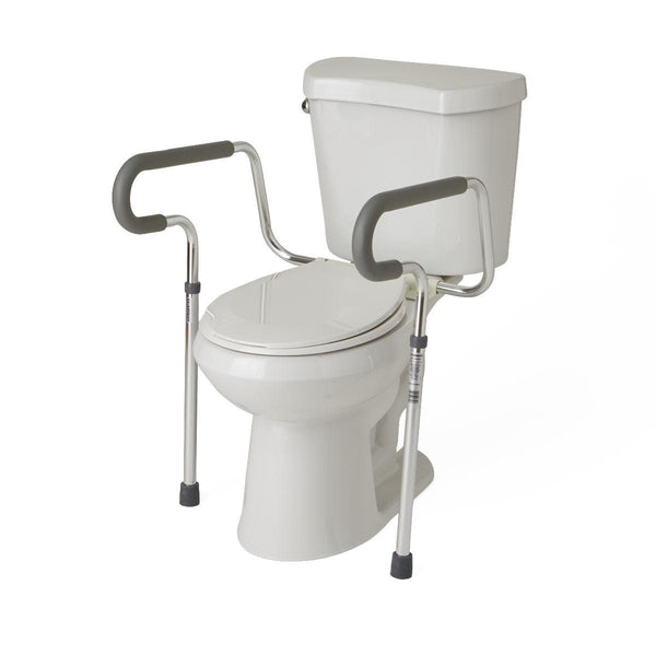 Medline Guardian Toilet Safety Frame - Fall Prevention Toilet Rails