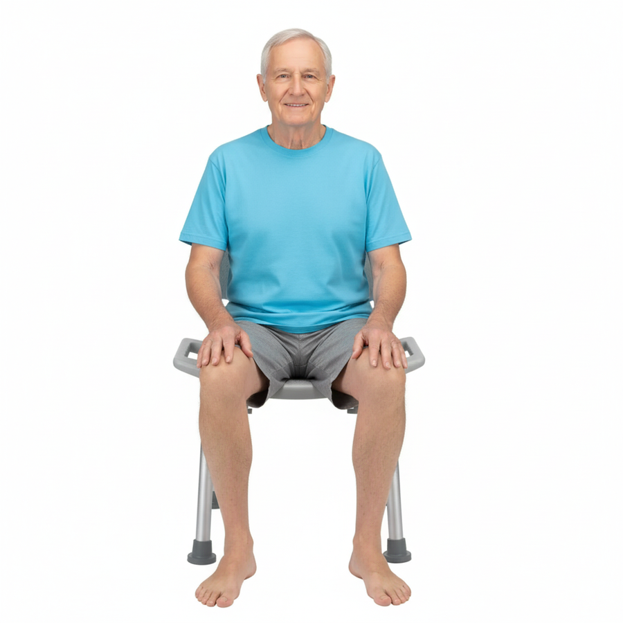 Shower Bath Chair with Backrest