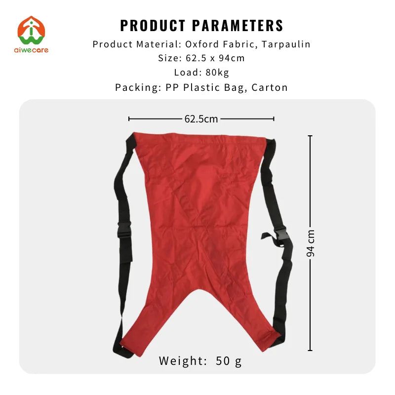 Portable Patient Lift Sling and Stair Transfer Belt view 5