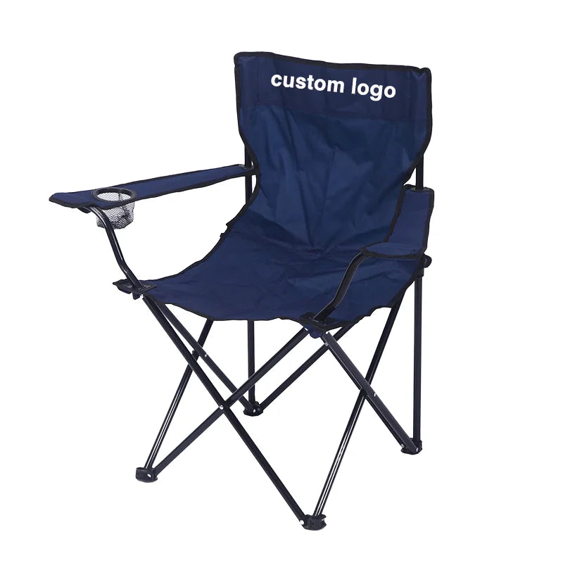 Heavy Duty Lightweight Aluminum Frame Folding Beach Chair with Cup Holder view 6