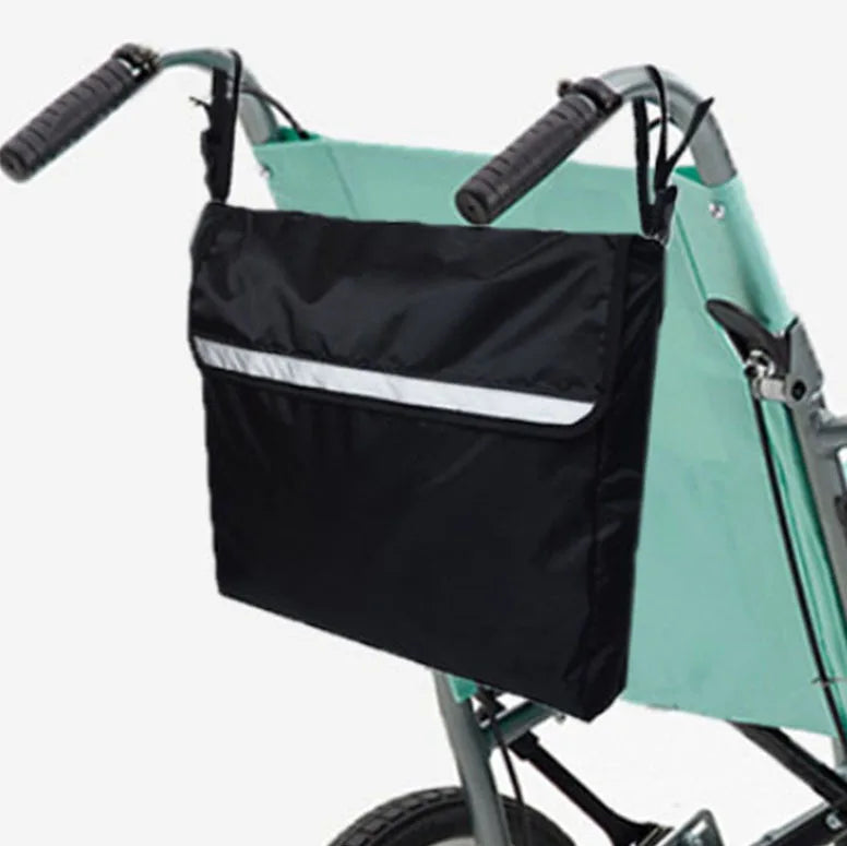 Waterproof Universal Rollator Wheelchair Bag with Cup Holder and Tray view 4