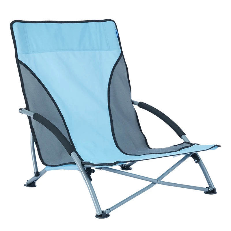 Portable Breathable Low Seat Folding Beach Chair view 11