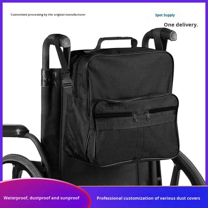 Wheelchair Armrest Side Storage Bag for Rollators and Walkers view 5