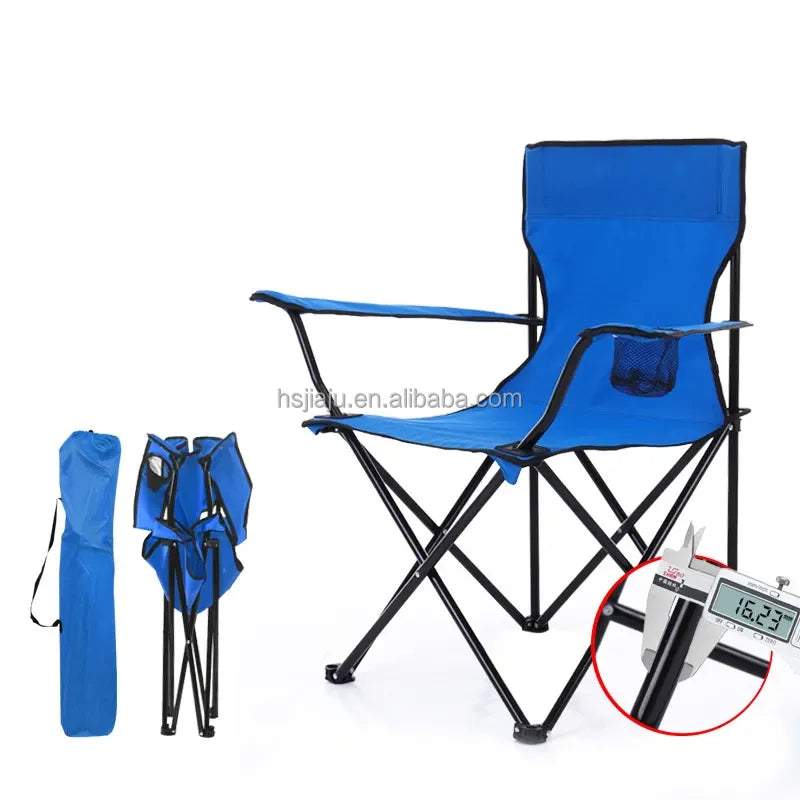 Heavy Duty Aluminum Tube Folding Camping Chair view 2