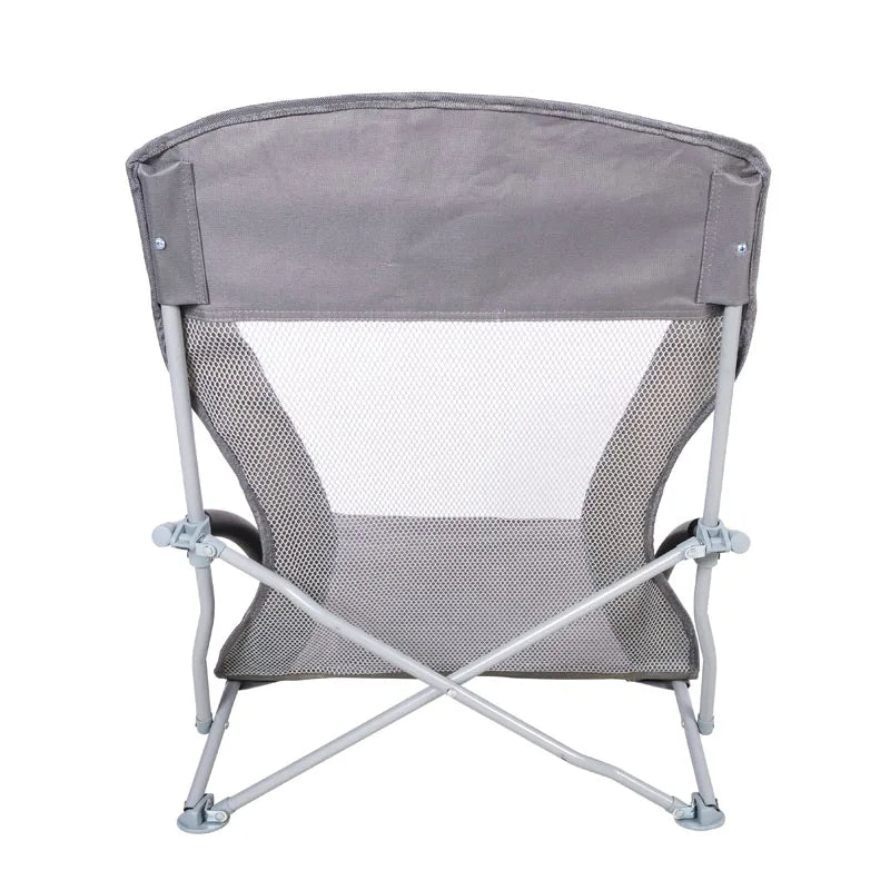 Portable Breathable Low Seat Folding Beach Chair view 4