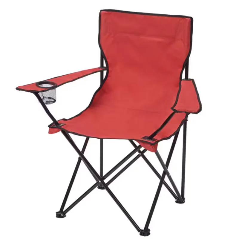Heavy Duty Lightweight Aluminum Frame Folding Beach Chair with Cup Holder view 10