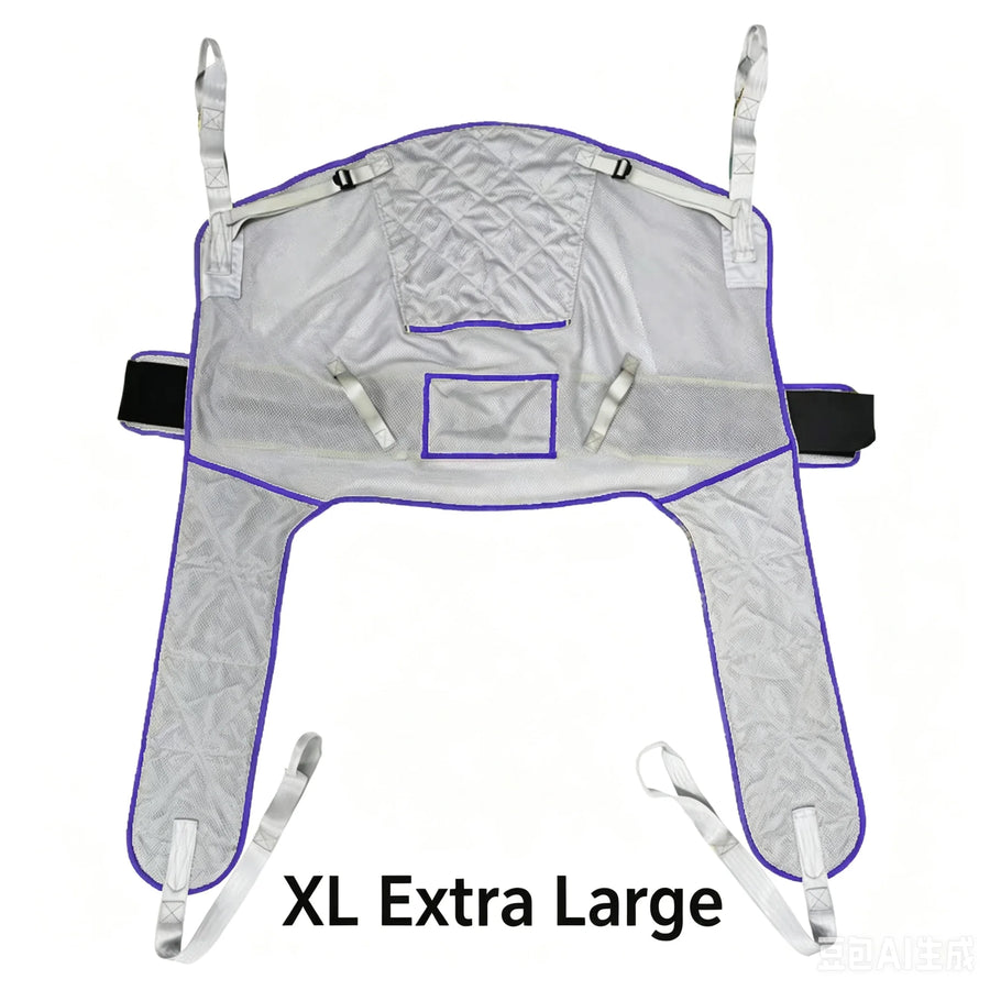 Breathable Washable Reusable Mesh Patient Lift Sling view 4