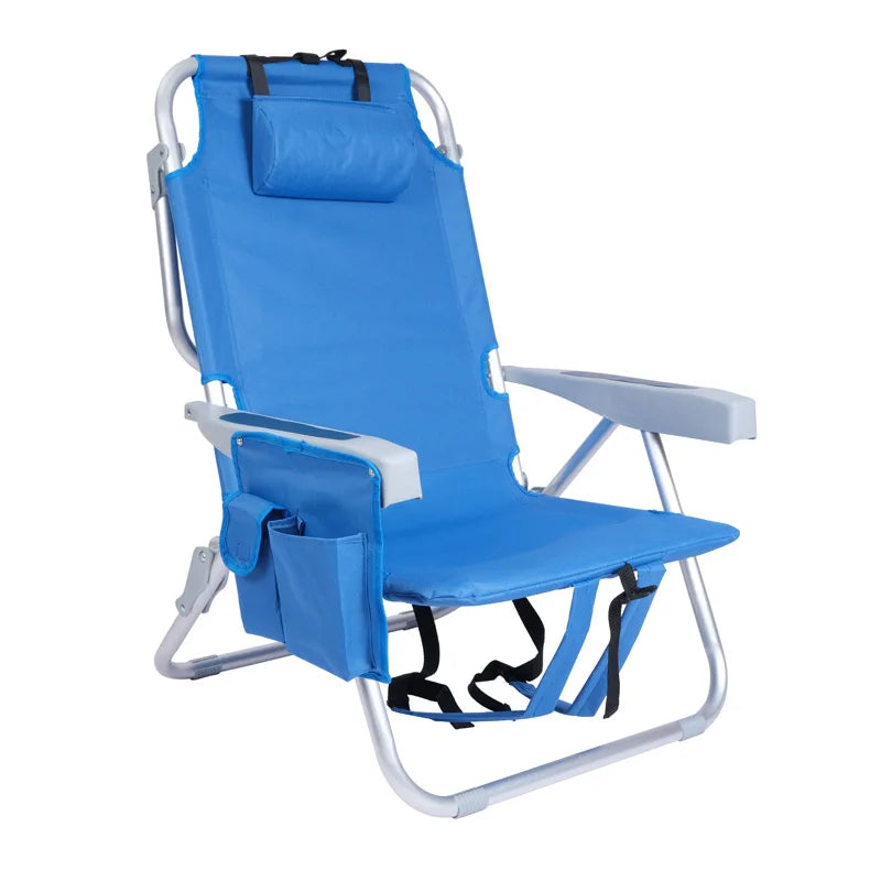 Portable Breathable Low Seat Folding Beach Chair view 15