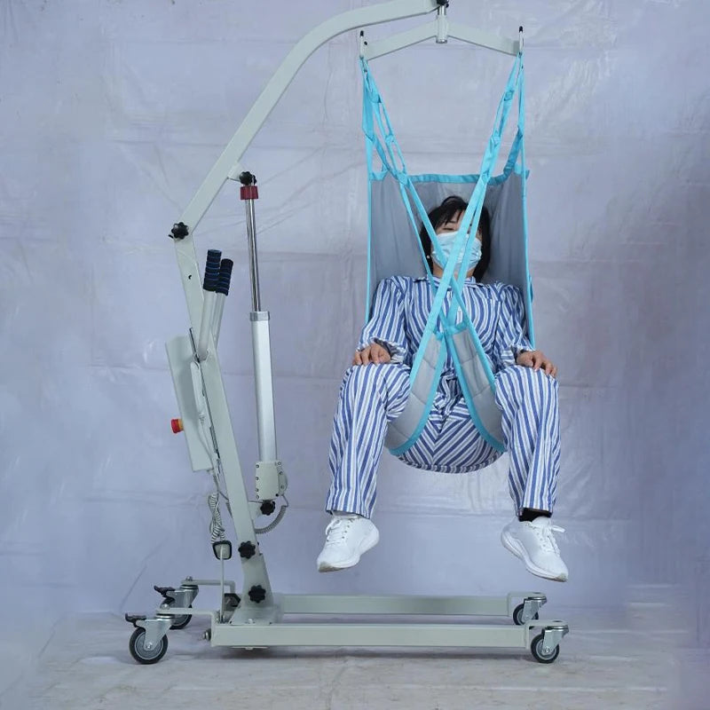 Soft Padded U-Shape Patient Lift Sling with Full Back and Head Support view 5
