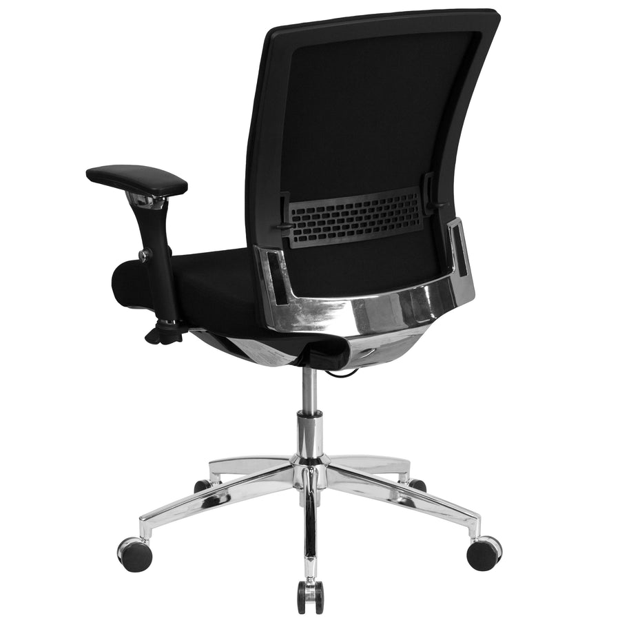 HERCULES Series 24/7 Intensive Use 300 lb. Rated Multifunction Executive Swivel Ergonomic Office Chair with Seat Slider and Adjustable Lumbar