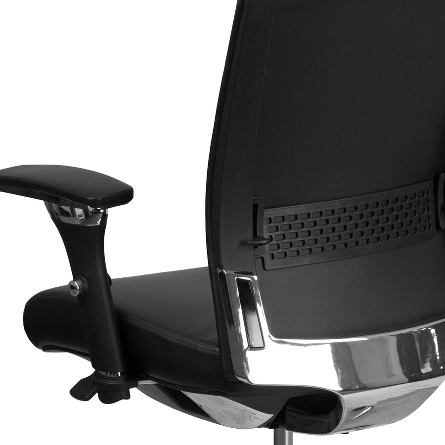 HERCULES Series 24/7 Intensive Use 300 lb. Rated Multifunction Executive Swivel Ergonomic Office Chair with Seat Slider and Adjustable Lumbar