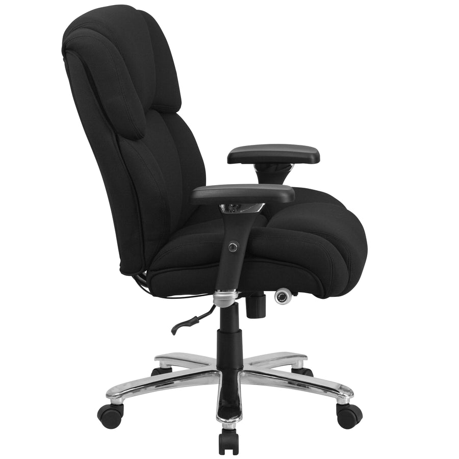 HERCULES Series 24/7 Intensive Use Big & Tall 400 lb. Rated Executive Swivel Ergonomic Office Chair with Lumbar Knob and Tufted Headrest & Back