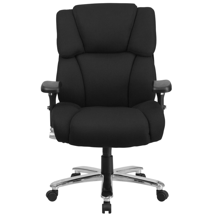 HERCULES Series 24/7 Intensive Use Big & Tall 400 lb. Rated Executive Swivel Ergonomic Office Chair with Lumbar Knob and Tufted Headrest & Back