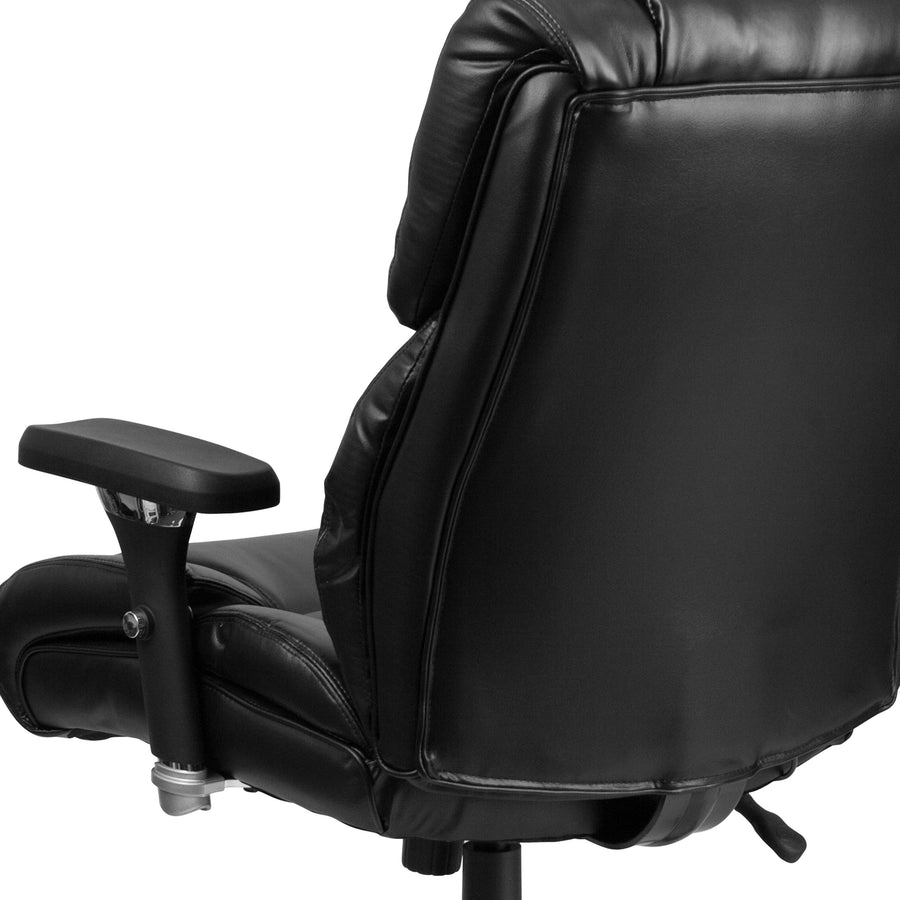 HERCULES Series 24/7 Intensive Use Big & Tall 400 lb. Rated Executive Swivel Ergonomic Office Chair with Lumbar Knob and Tufted Headrest & Back