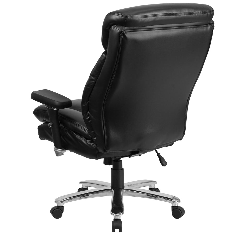 HERCULES Series 24/7 Intensive Use Big & Tall 400 lb. Rated High Back Executive Swivel Ergonomic Office Chair with Lumbar Knob and Large Triangular Shaped Headrest