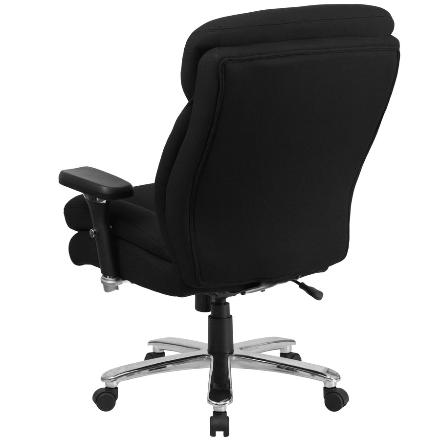 HERCULES Series 24/7 Intensive Use Big & Tall 400 lb. Rated High Back Executive Swivel Ergonomic Office Chair with Lumbar Knob and Large Triangular Shaped Headrest