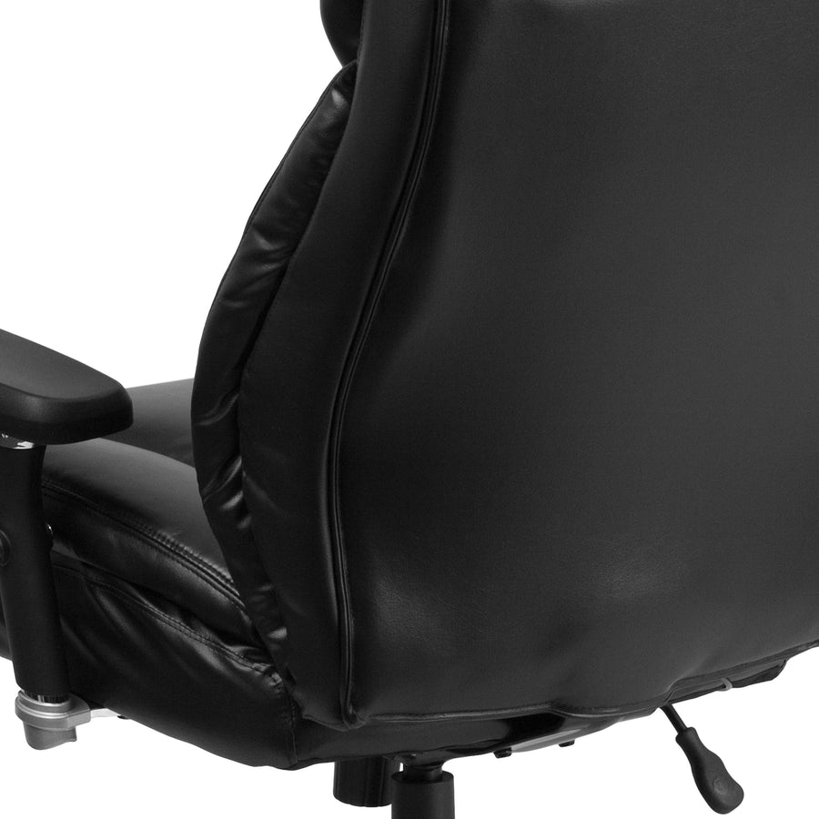 HERCULES Series 24/7 Intensive Use Big & Tall 400 lb. Rated High Back Executive Swivel Ergonomic Office Chair with Lumbar Knob and Large Triangular Shaped Headrest