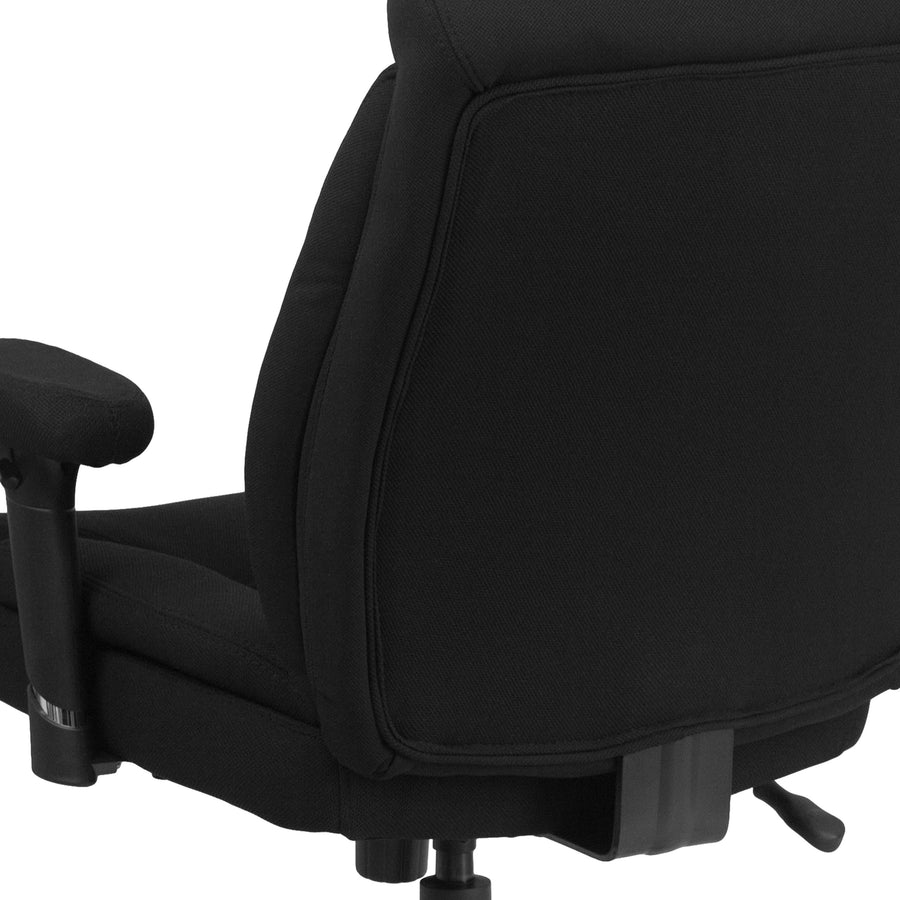 HERCULES Series Big & Tall 400 lb. Rated Swivel Ergonomic Task Office Chair with Deep Tufted Seating and Adjustable Arms