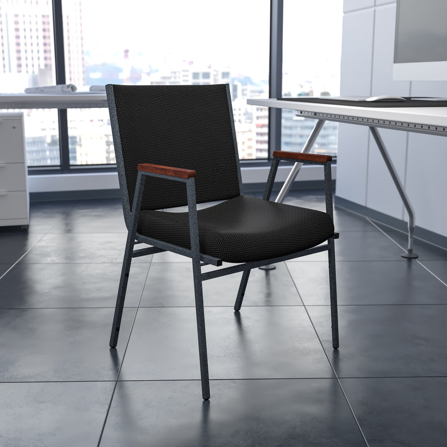 Heavy Duty Stack Chair with Arms