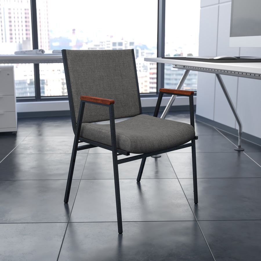 Heavy Duty Stack Chair with Arms