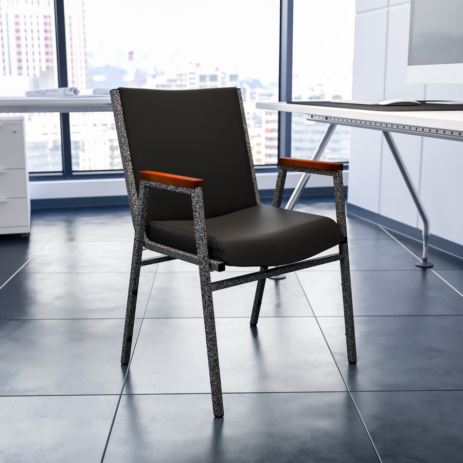 Heavy Duty Stack Chair with Arms