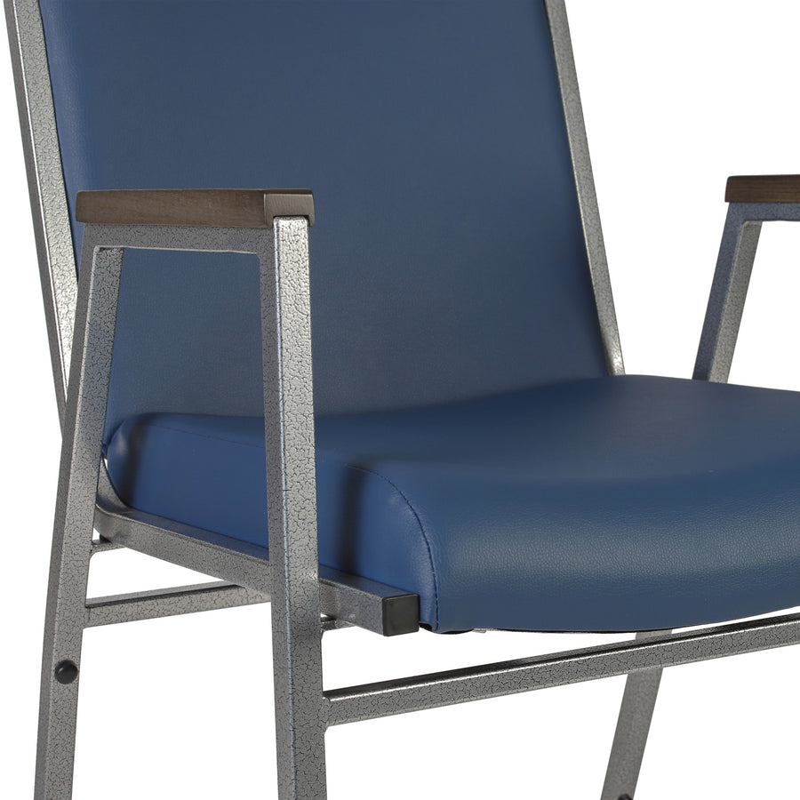 Heavy Duty Stack Chair with Arms