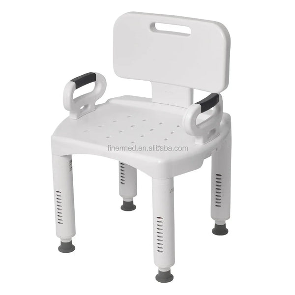 Plastic Shower Tub Bench Bath Stool with Arm