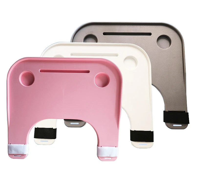 Easy Clean Removable ABS Wheelchair Tray Table with Drink Holder view 3