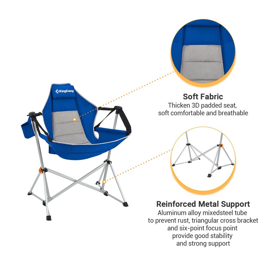 KingCamp Aluminum Alloy Swing Camping Hammock Chair