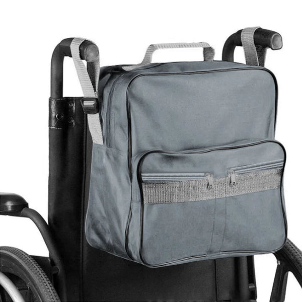 Wheelchair Armrest Side Storage Bag for Rollators and Walkers