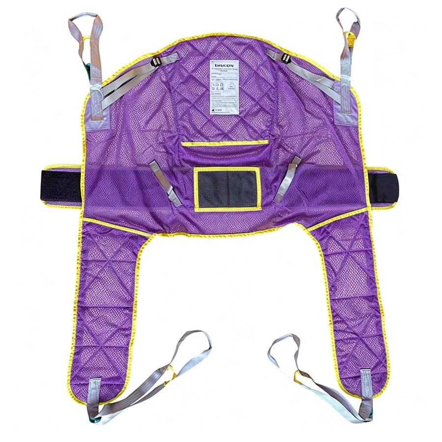 Breathable Washable Reusable Mesh Patient Lift Sling view 5