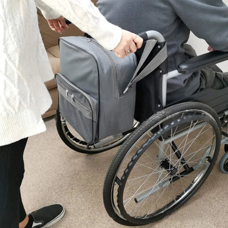 Wheelchair Armrest Side Storage Bag for Rollators and Walkers view 4