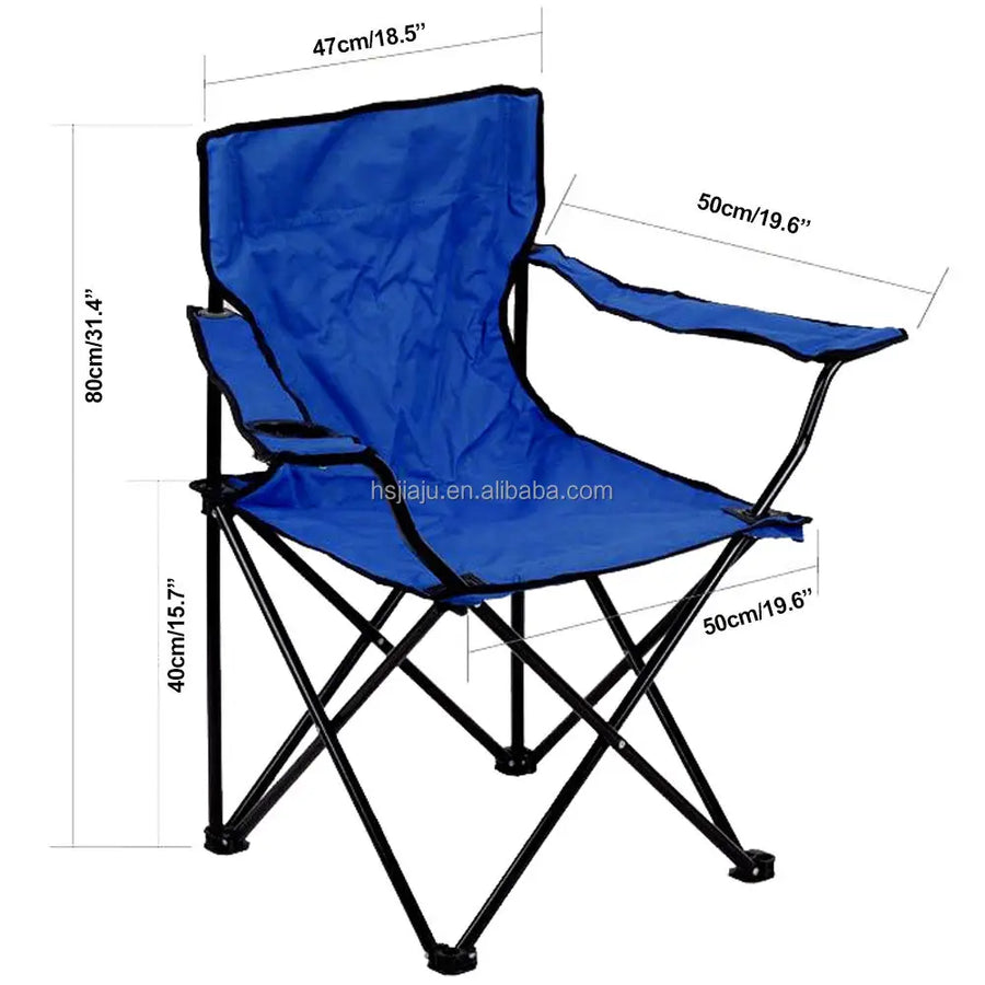 Heavy Duty Aluminum Tube Folding Camping Chair view 5