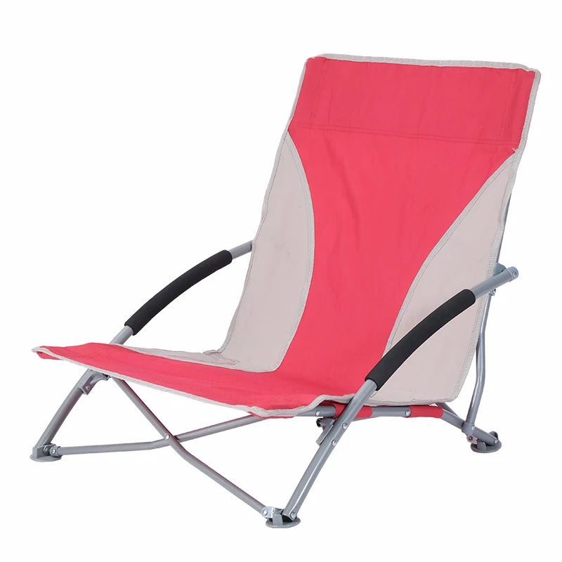 Portable Breathable Low Seat Folding Beach Chair view 13
