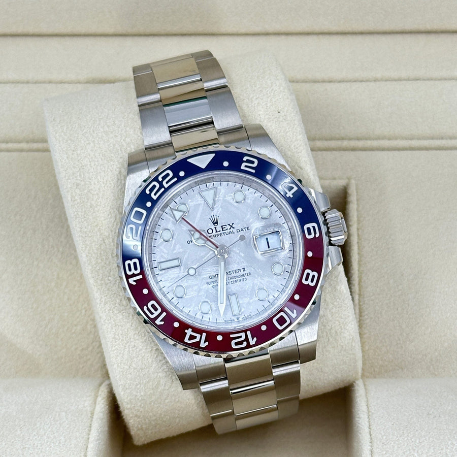GMT-Master II 18 ct white gold Ref# 126719BLRO-0002