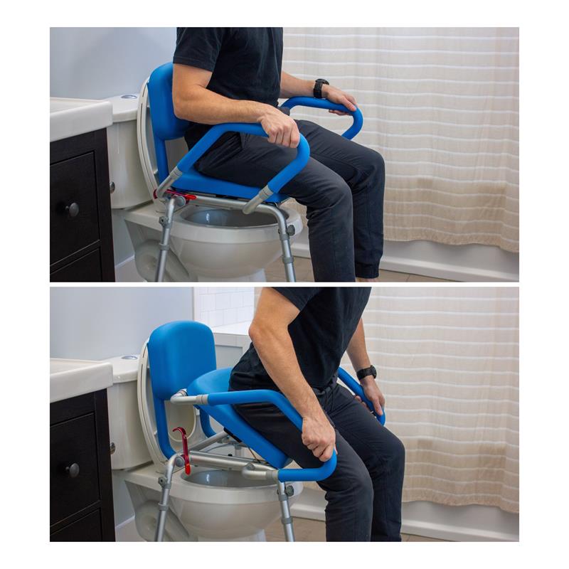 Gentleboost Uplift Assist 3-in-1 Shower and Commode Chair by Platinum Health