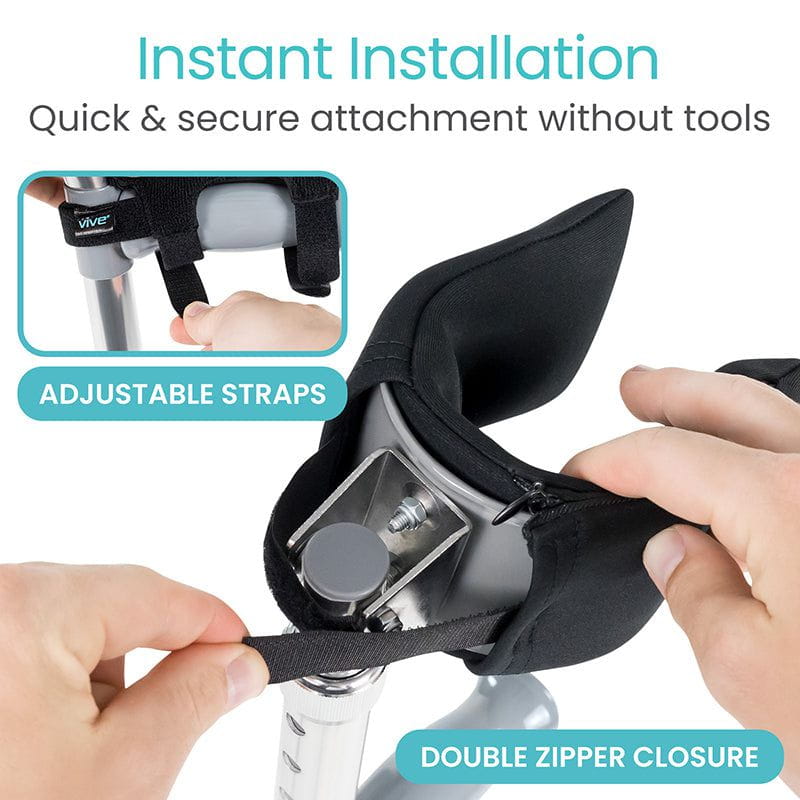 Standard Forearm Crutch Pads