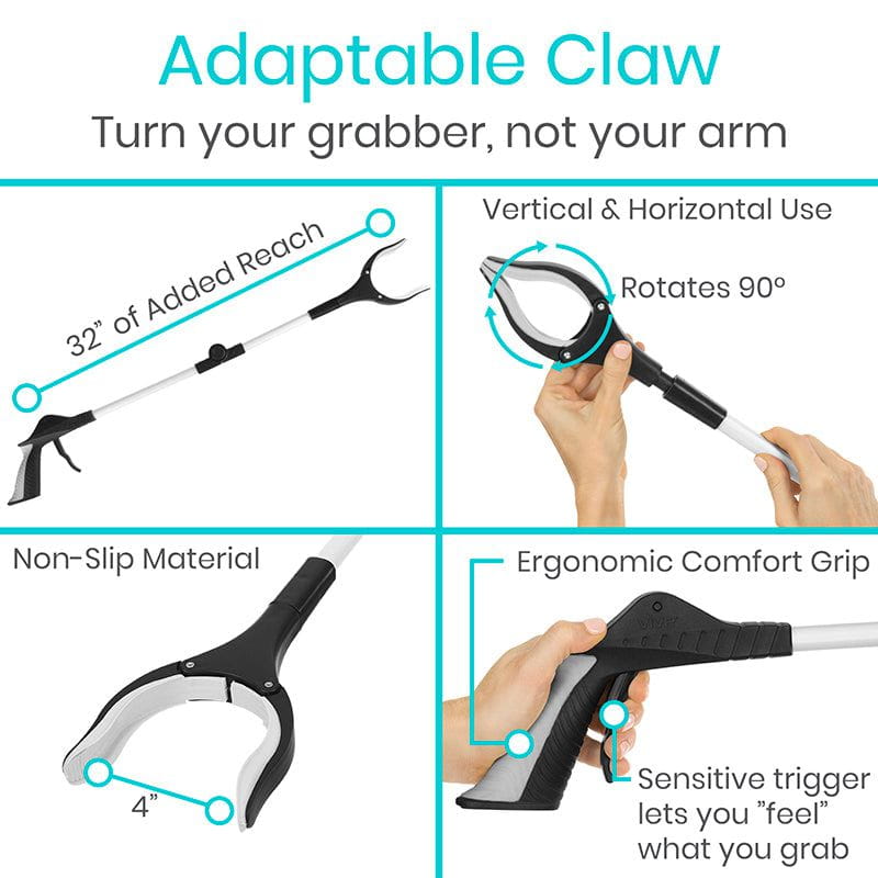 Folding Reacher Grabber