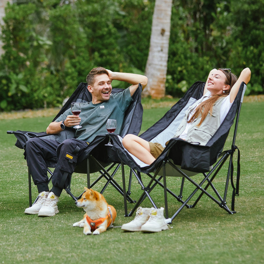 KingCamp CANNA C10 PLUS Oversized Padded Camping Chair