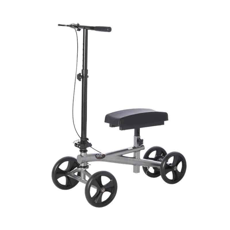 Lifestyle Mobility Aids Premium Bariatric Folding Knee Walker with 8" Wheels