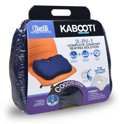 Contour Kabooti Wide Orthopedic 3"H Seat Cushion - 21"W x 13.5"D