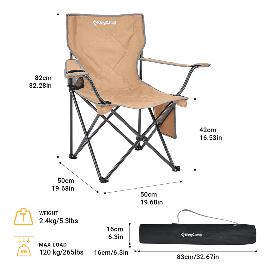 KingCamp Lightweight Folding Camping Chair