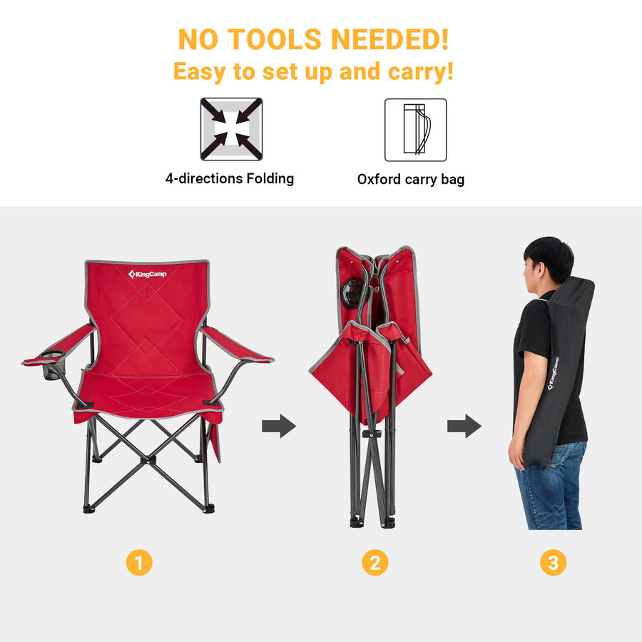 KingCamp Lightweight Folding Camping Chair