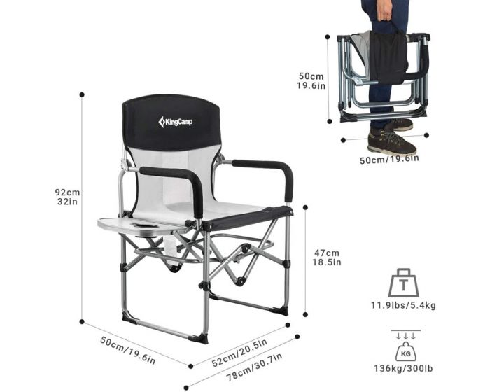 KingCamp Mesh Folding Camping Chair